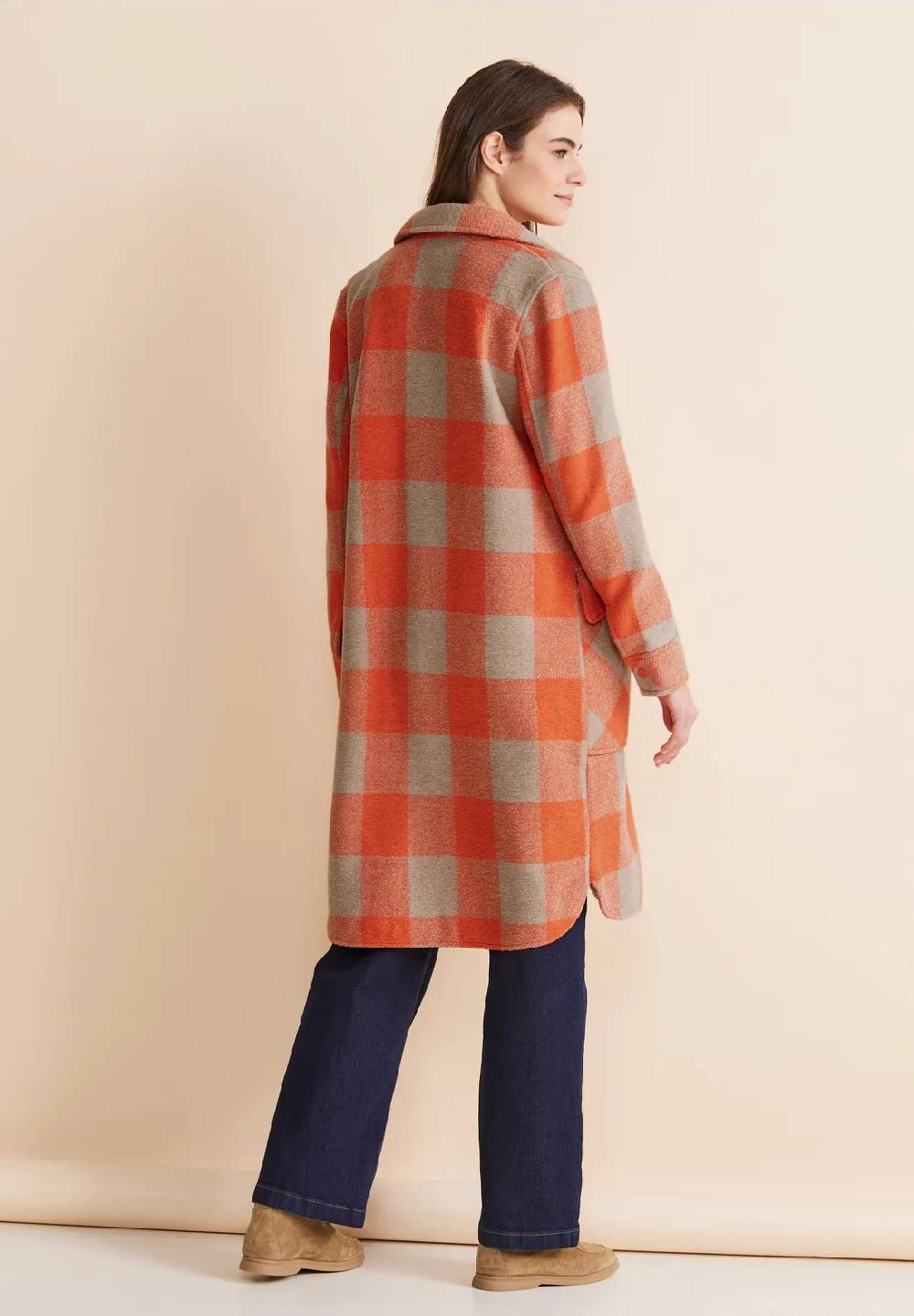 Street One Printmantel Mit Wolle