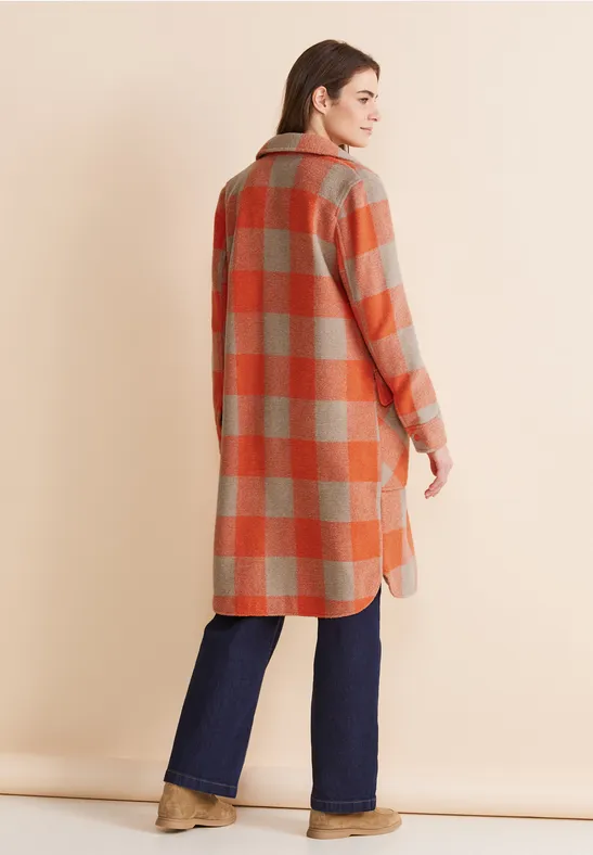 Street One Printmantel Mit Wolle