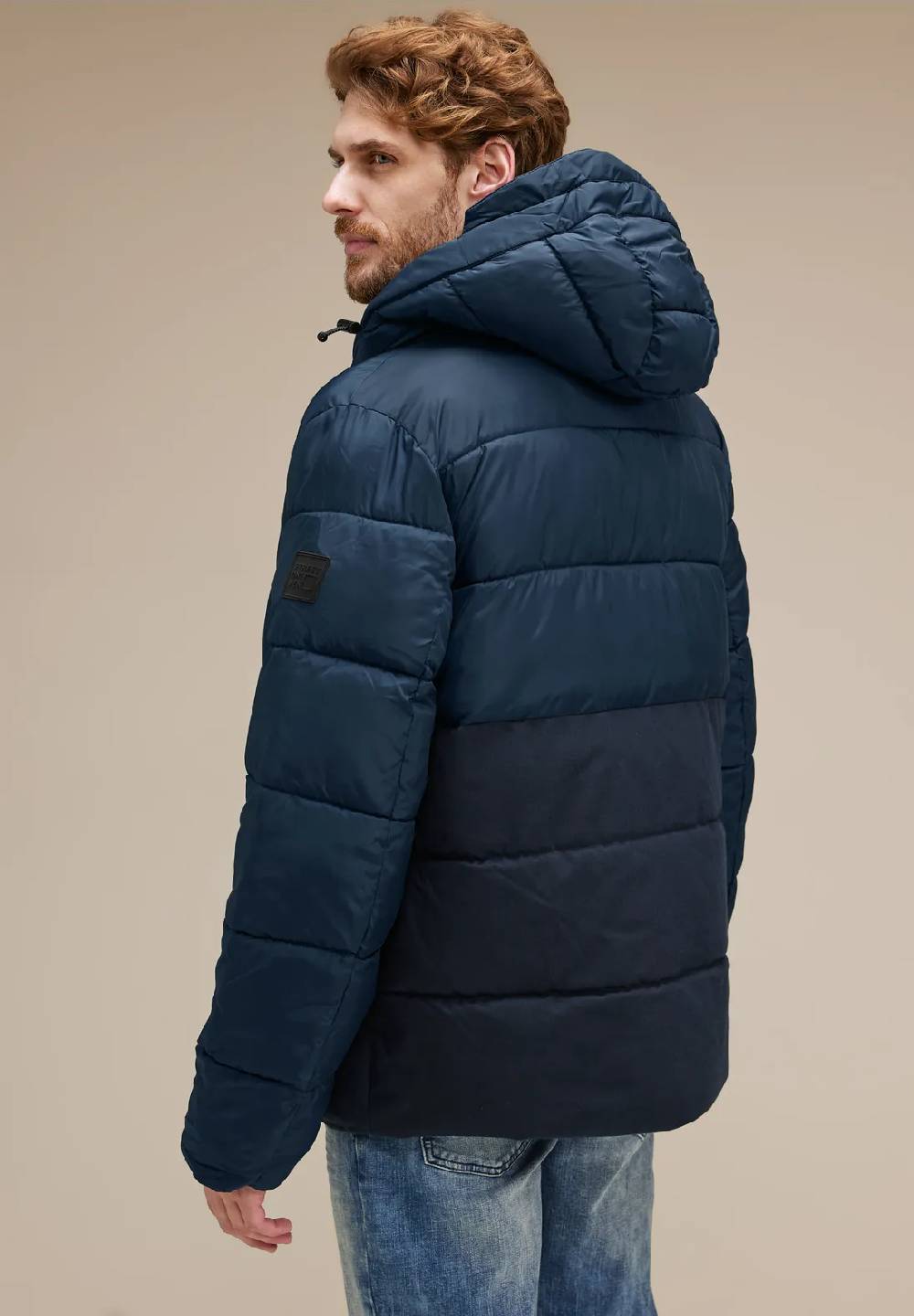 Street One Pufferjacke Im Materialmix