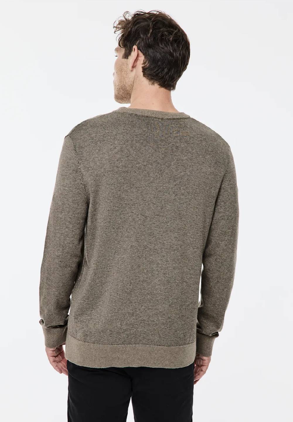 Street One Pullover In Two Tone Optik