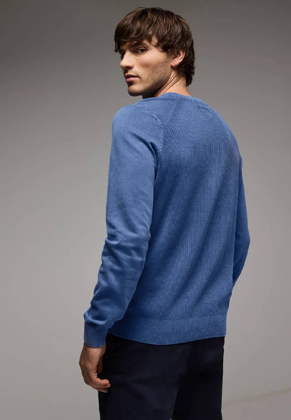 Street One Pullover In Washed-Optik