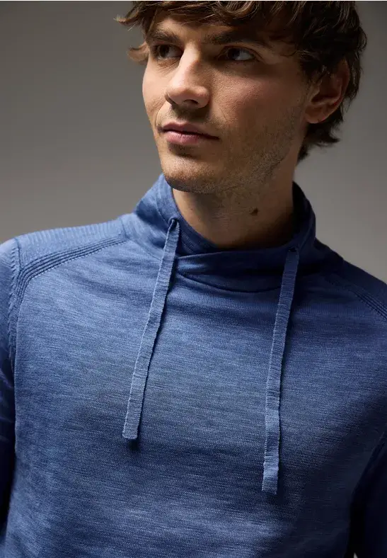 Street One Pullover In Washed-Optik