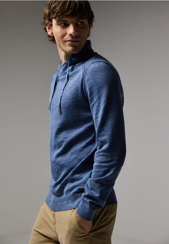 Street One Pullover In Washed-Optik