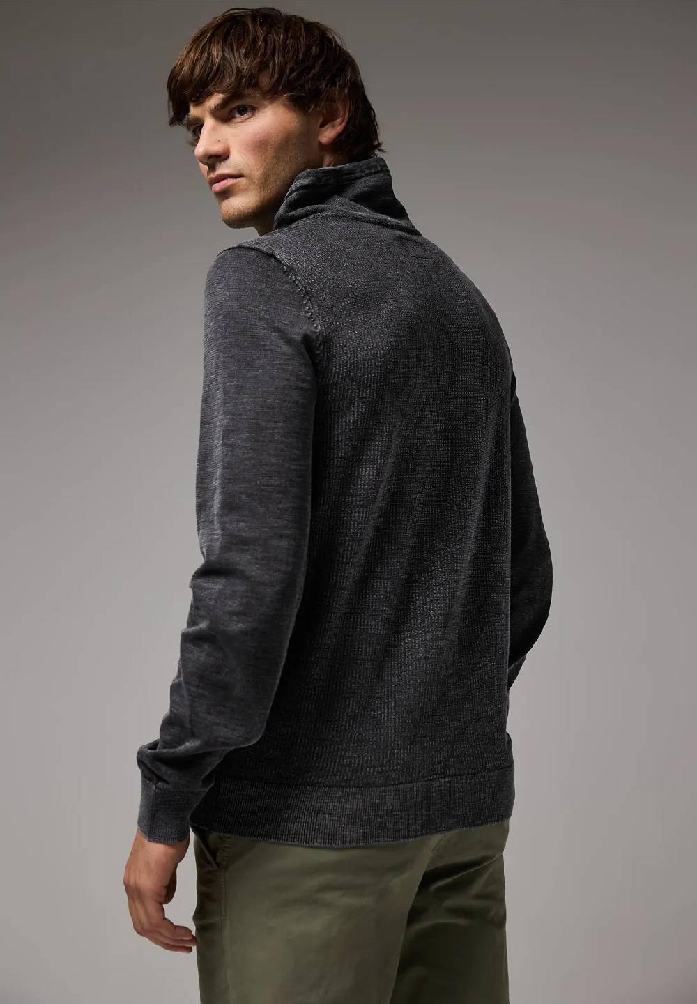 Street One Pullover In Washed-Optik