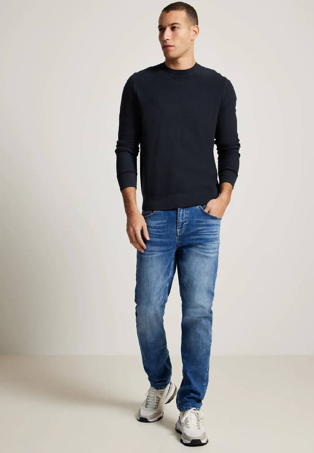 Street One Pullover Mit Feiner Struktur