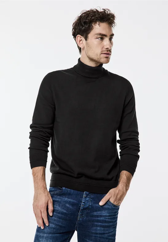 Street One Pullover Mit Rollkragen