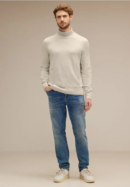 Street One Pullover Mit Rollkragen
