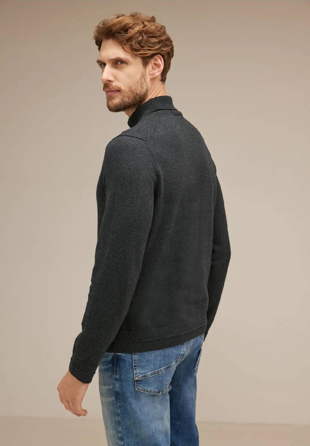Street One Pullover Mit Rollkragen