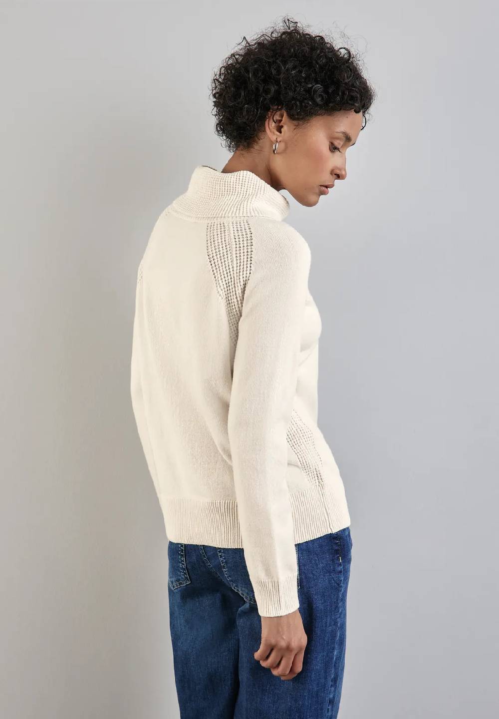 Street One Pullover Mit Stehkragen