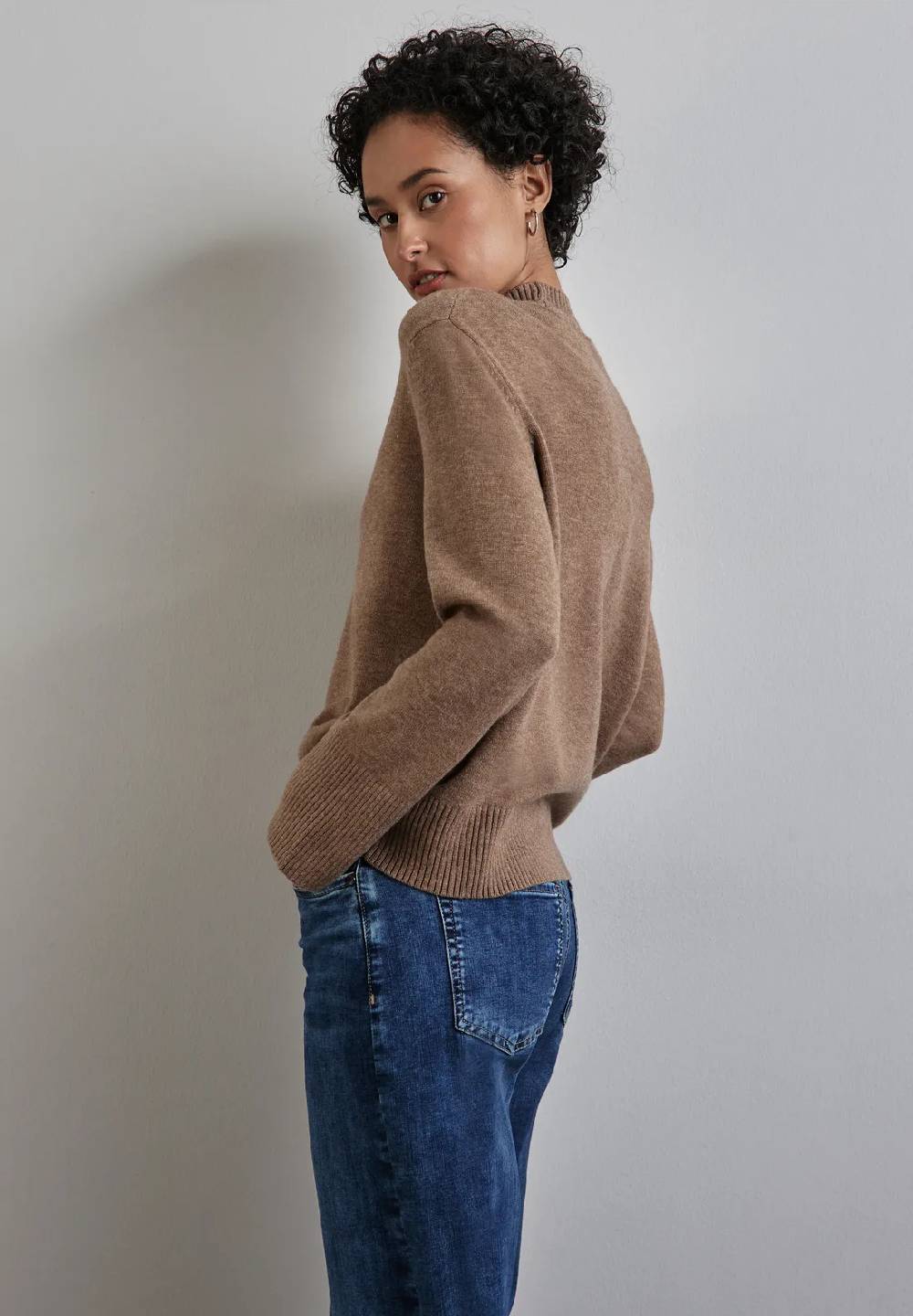 Street One Pullover Mit Stehkragen