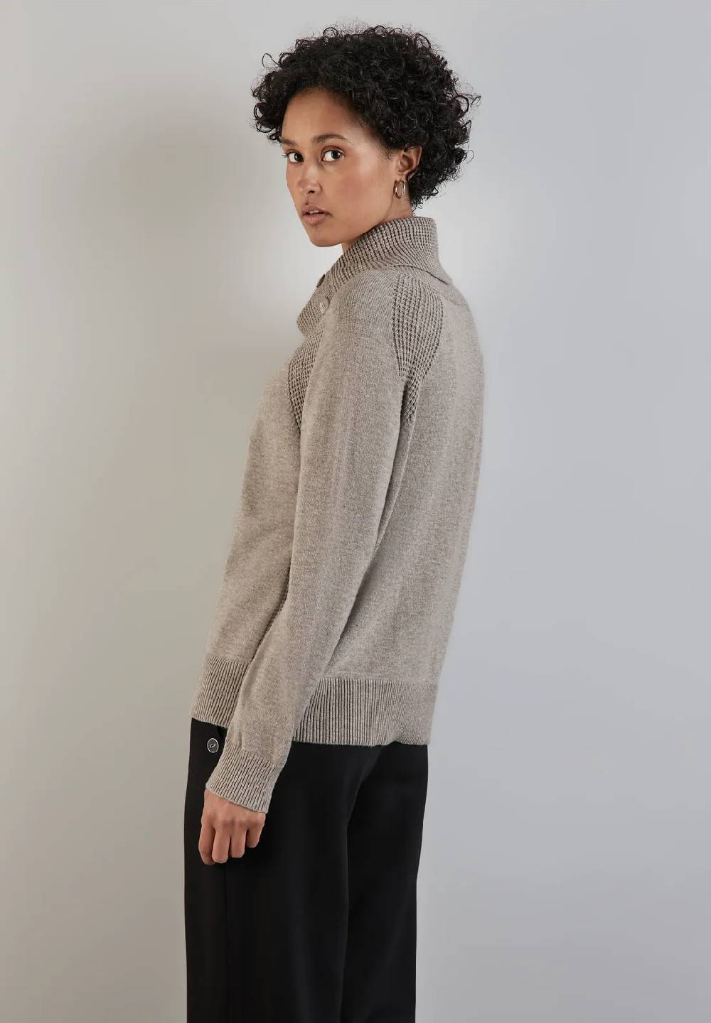 Street One Pullover Mit Stehkragen