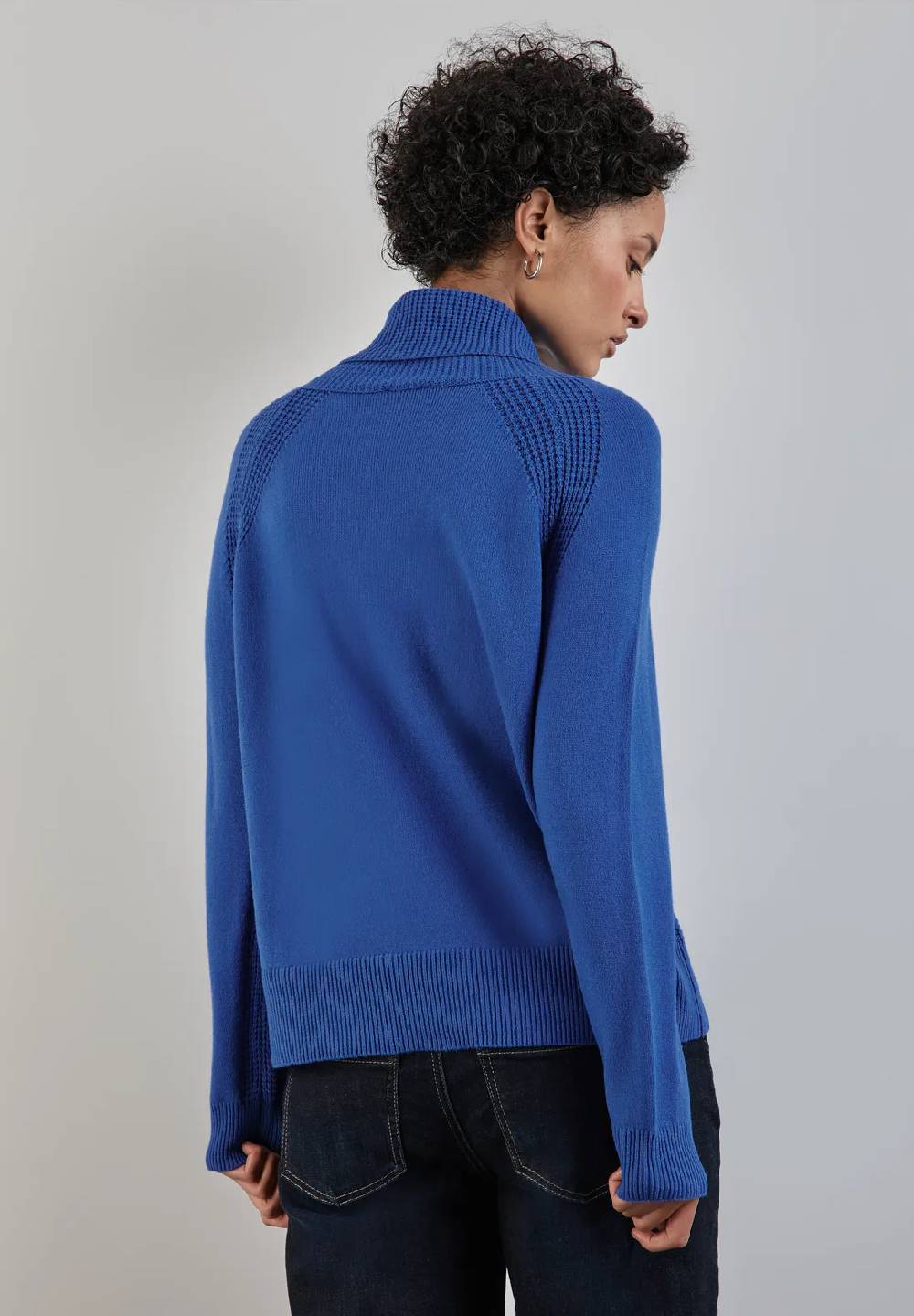 Street One Pullover Mit Stehkragen