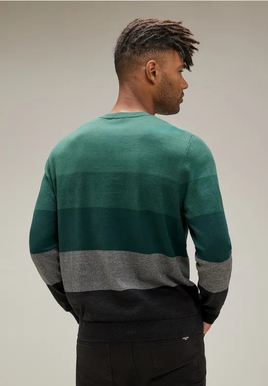 Street One Pullover Mit Streifenmuster
