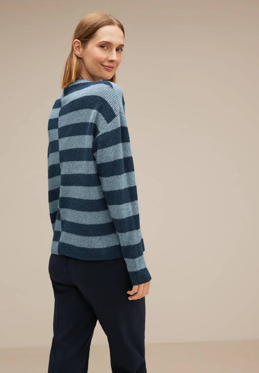 Street One Pullover Mit Streifenmuster
