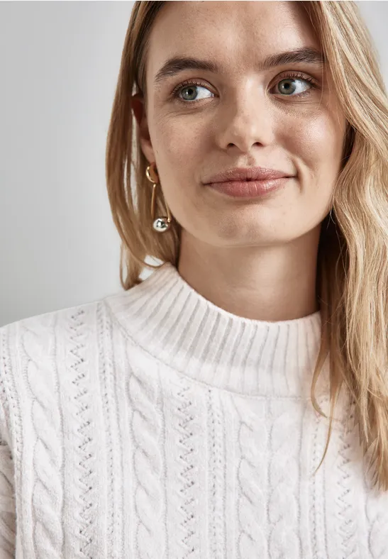 Street One Pullover Mit Strickmuster