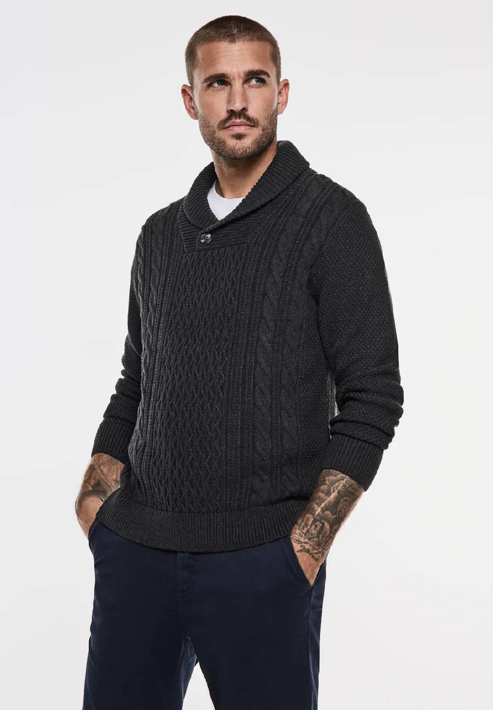 Street One Pullover mit Strickmuster