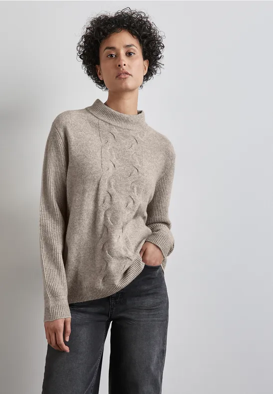 Street One Pullover Mit Strickmuster