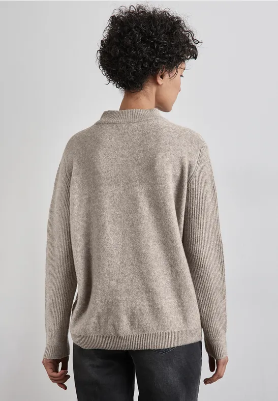 Street One Pullover Mit Strickmuster