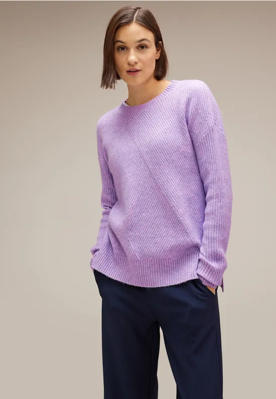 Street One Pullover Mit Struktur