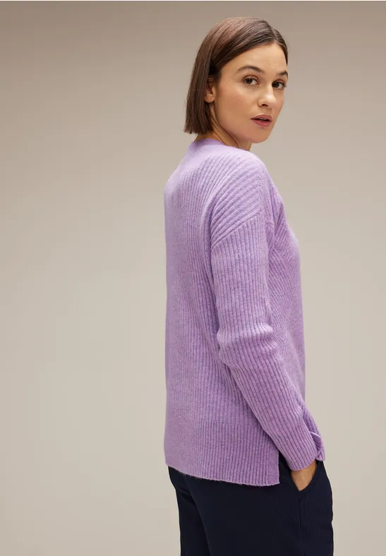 Street One Pullover Mit Struktur