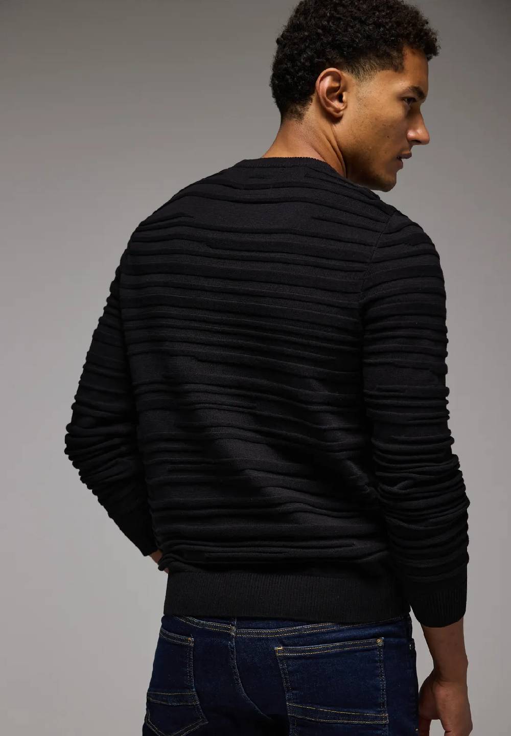 Street One Pullover Mit Strukturstreifen