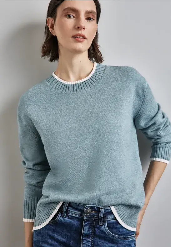 Street One Pullover Mit Tipping