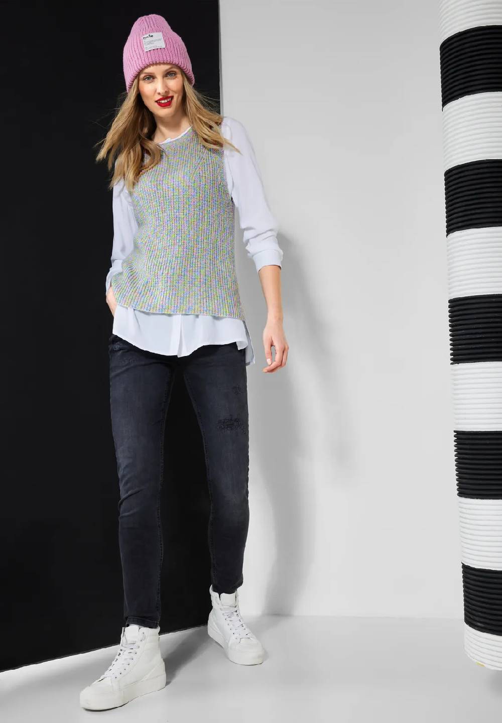 Street One Pullunder in Multicolour