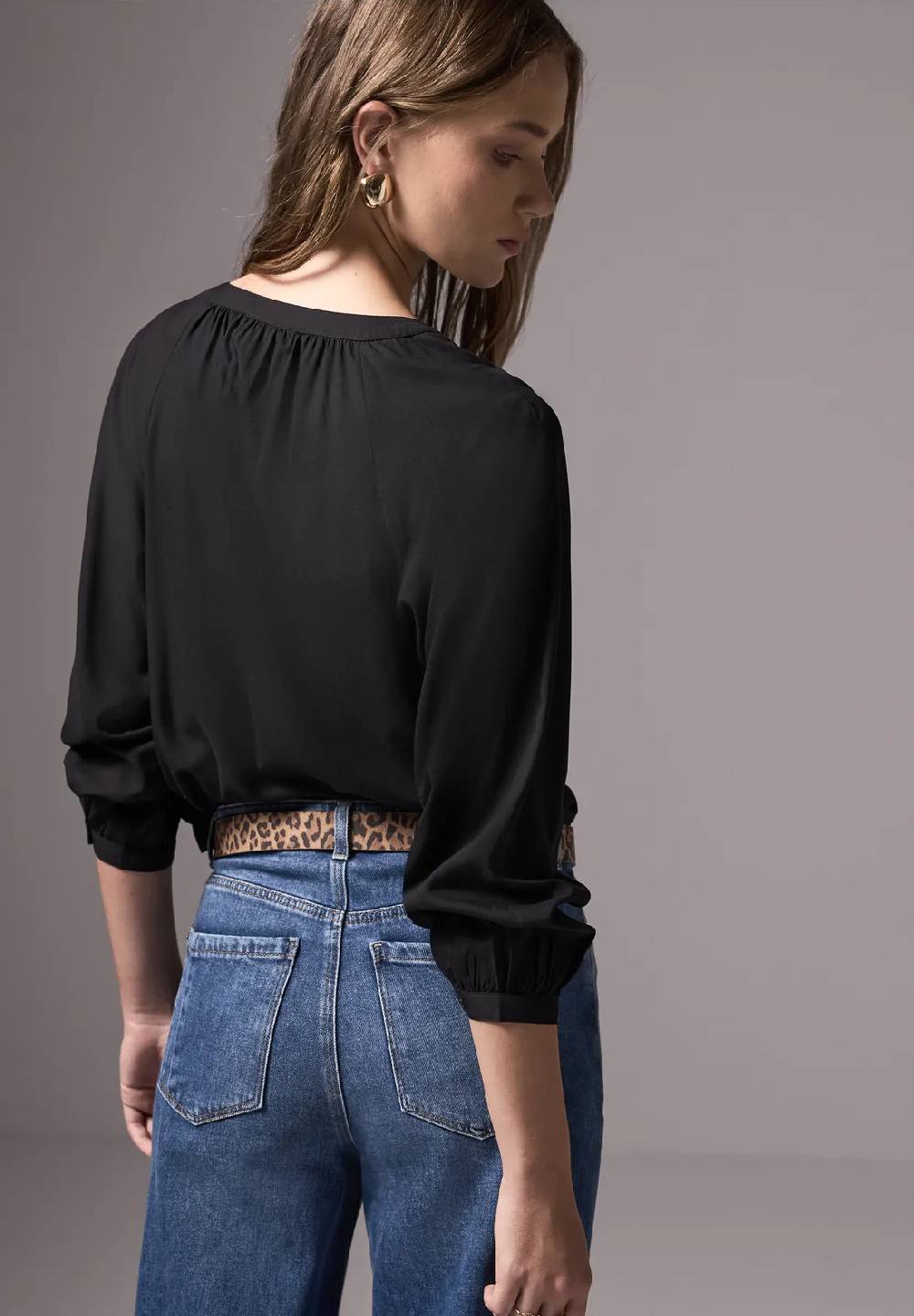 Street One Raglan-Bluse In Unifarbe