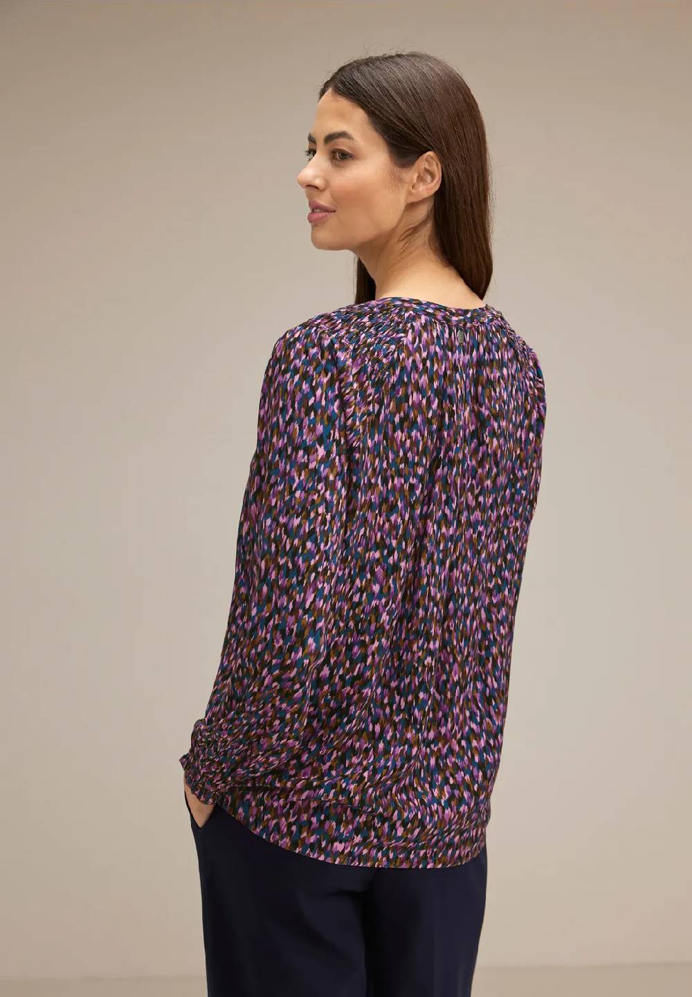 Street One Raglan Bluse Mit Muster