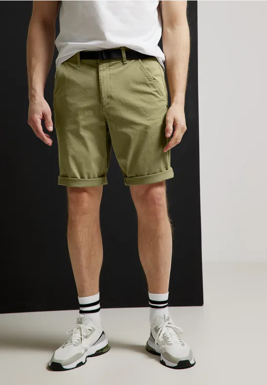 Street One Regular Fit Chino Shorts