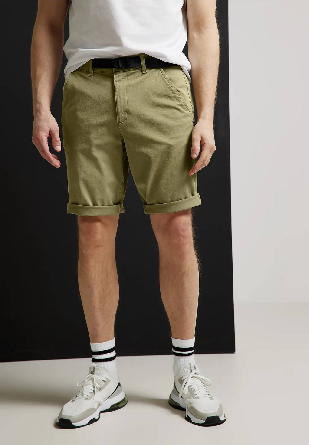 Street One Regular Fit Chino Shorts