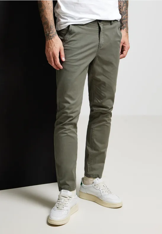 Street One Regular Fit Chinohose
