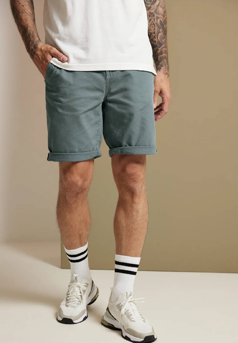 Street One Regular Fit Chinoshorts