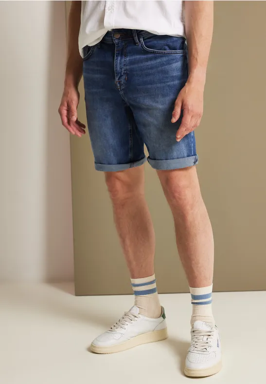 Street One Regular Fit Jeans Bermuda