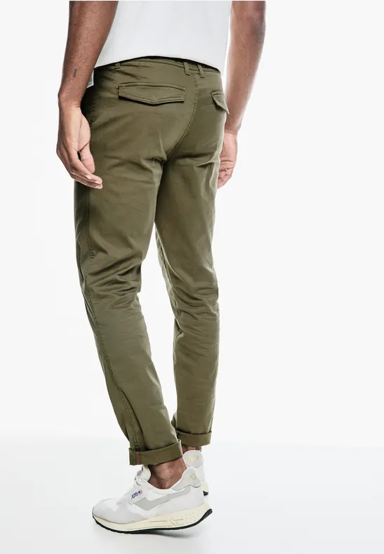 Street One Relaxed Bundfalten Chino