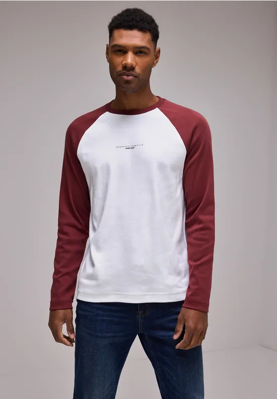 Street One Ripp-Raglan-Longsleeve