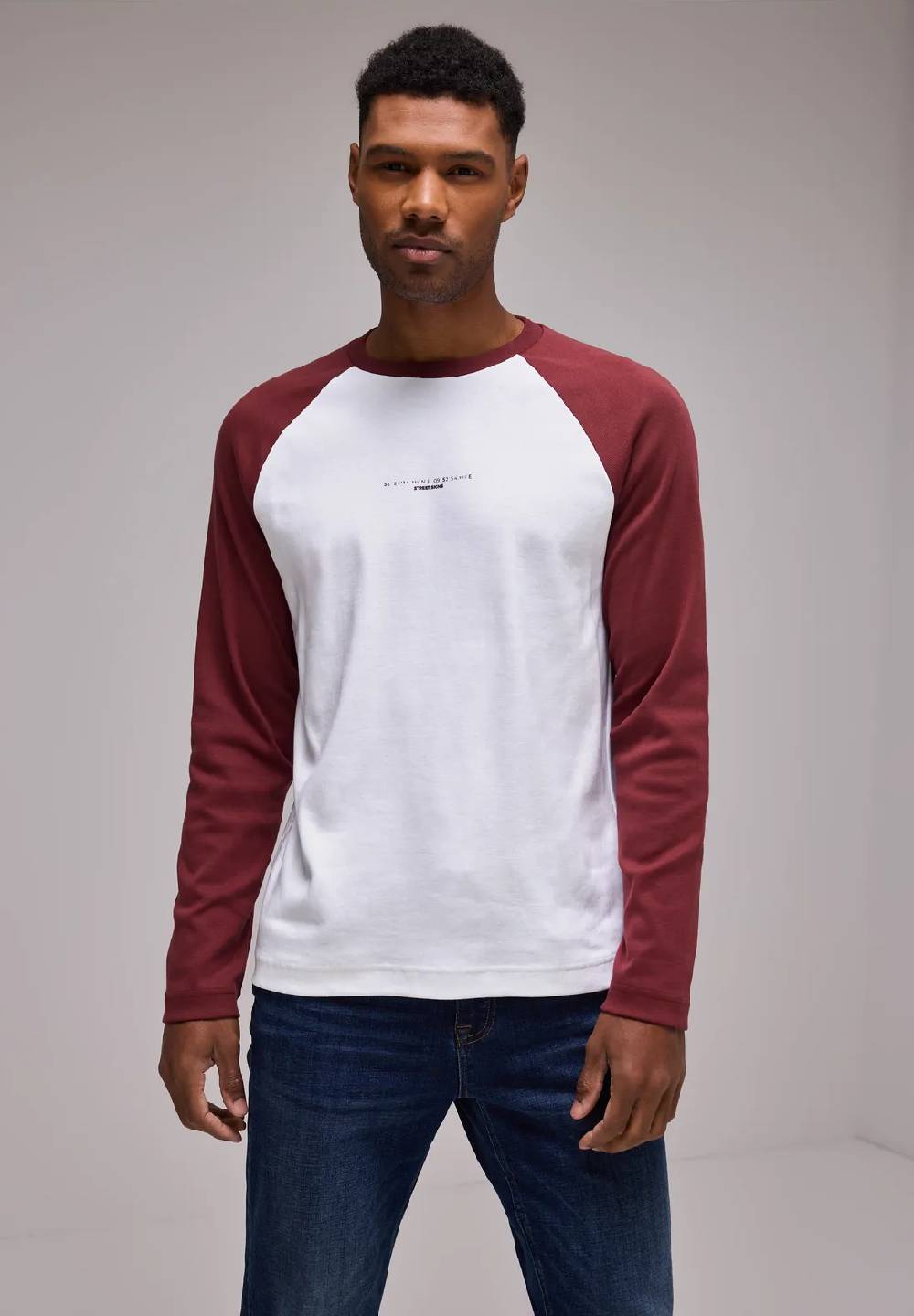 Street One Ripp-Raglan-Longsleeve