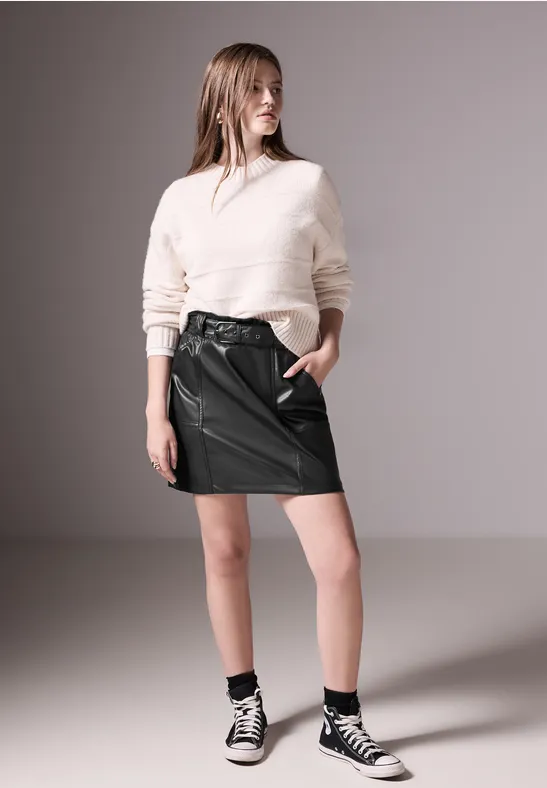 Street One Rock Im Leder-Look
