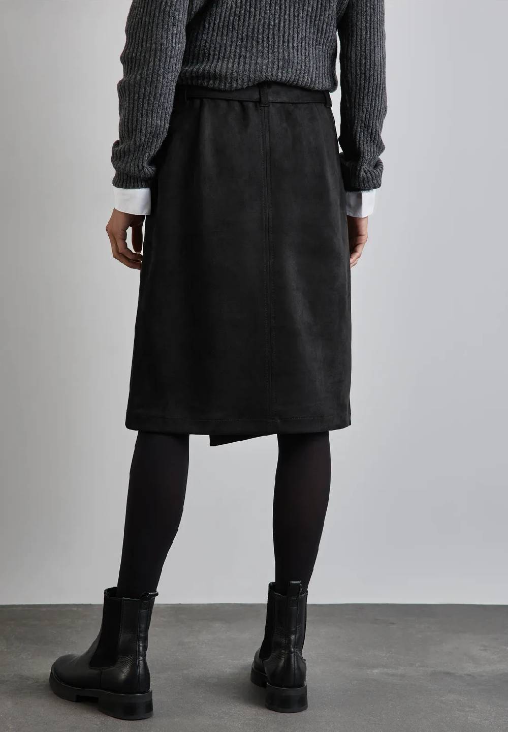 Street One Rock Im Velours-Look