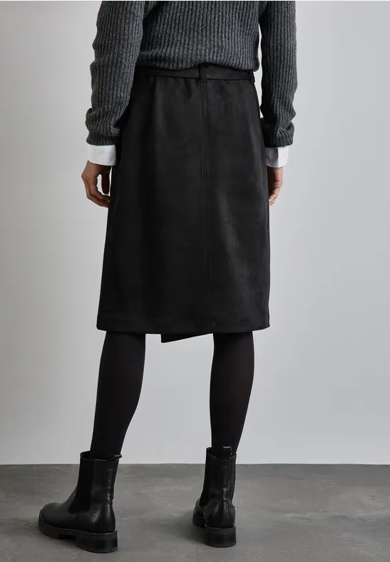 Street One Rock Im Velours-Look