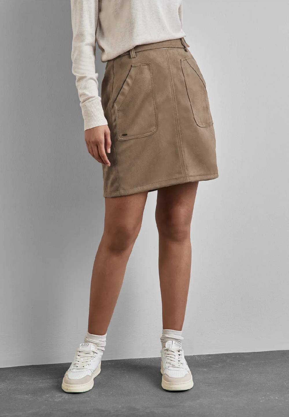 Street One Rock im Velours-Look