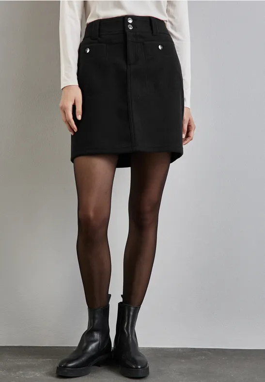 Street One Rock In Woll-Optik - Style MAJA