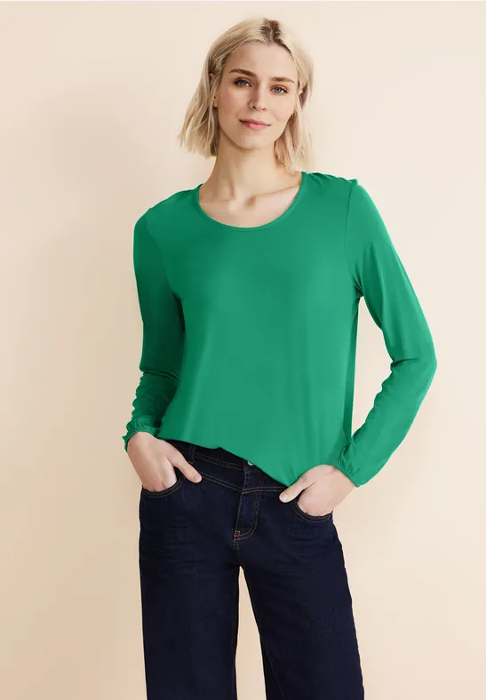 Street One Rundhals Langarmshirt