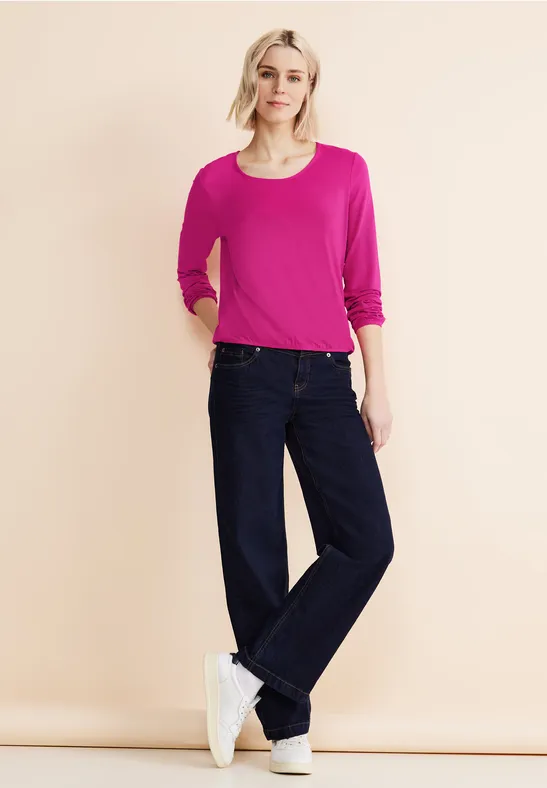 Street One Rundhals Langarmshirt