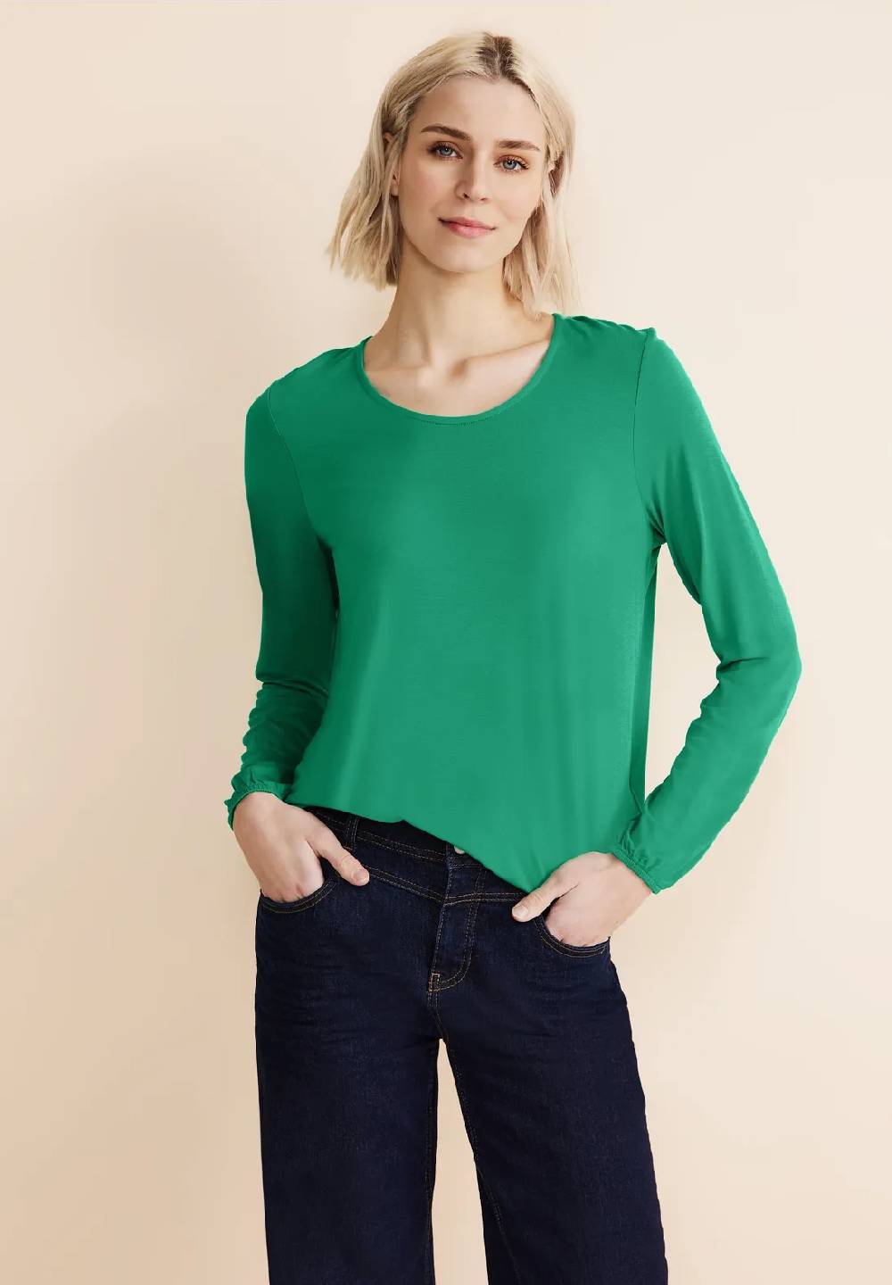 Street One Rundhals Langarmshirt