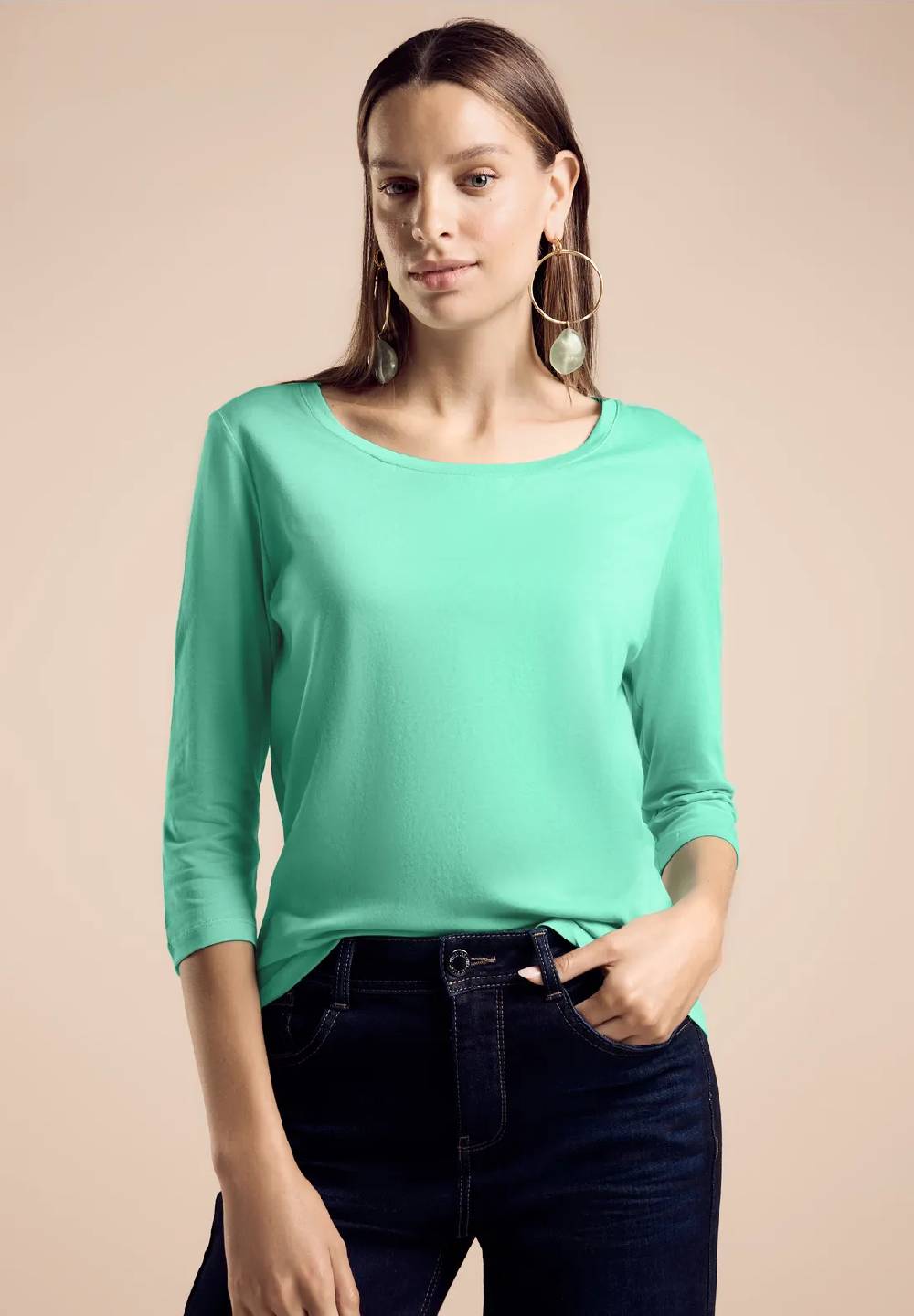 Street One Rundhals-Shirt