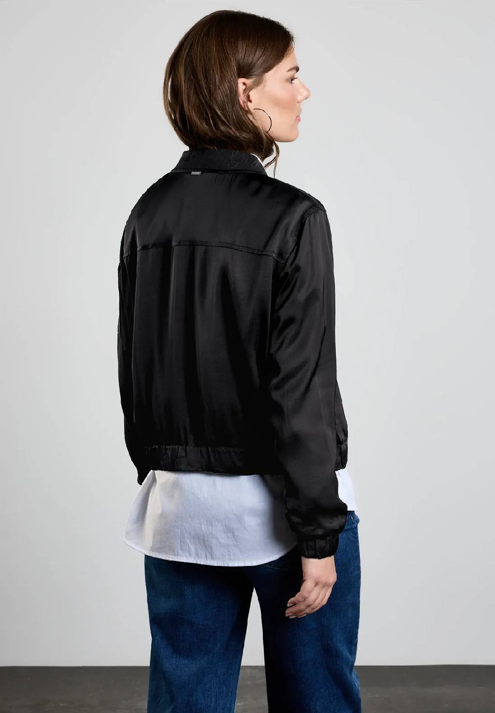 Street One Satin-Blouson