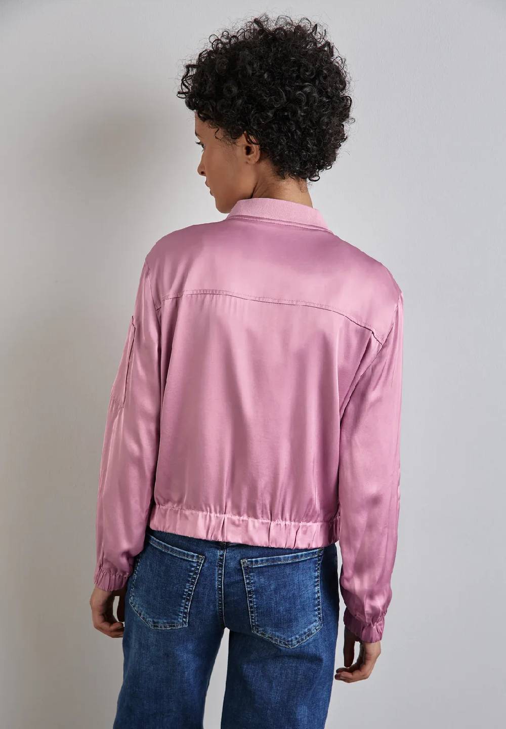 Street One Satin-Blouson
