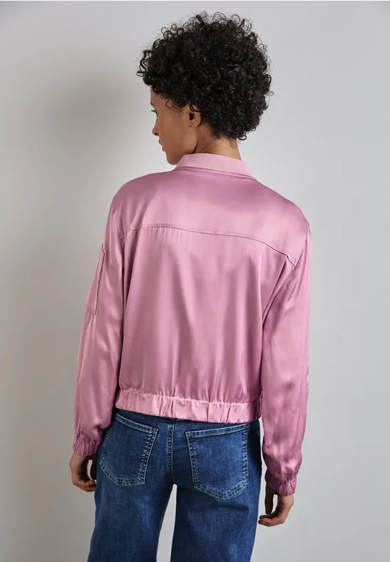 Street One Satin-Blouson