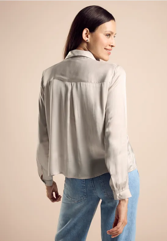 Street One Satin-Hemdbluse